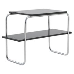 Vintage Modern Tubular Steel Side Table
