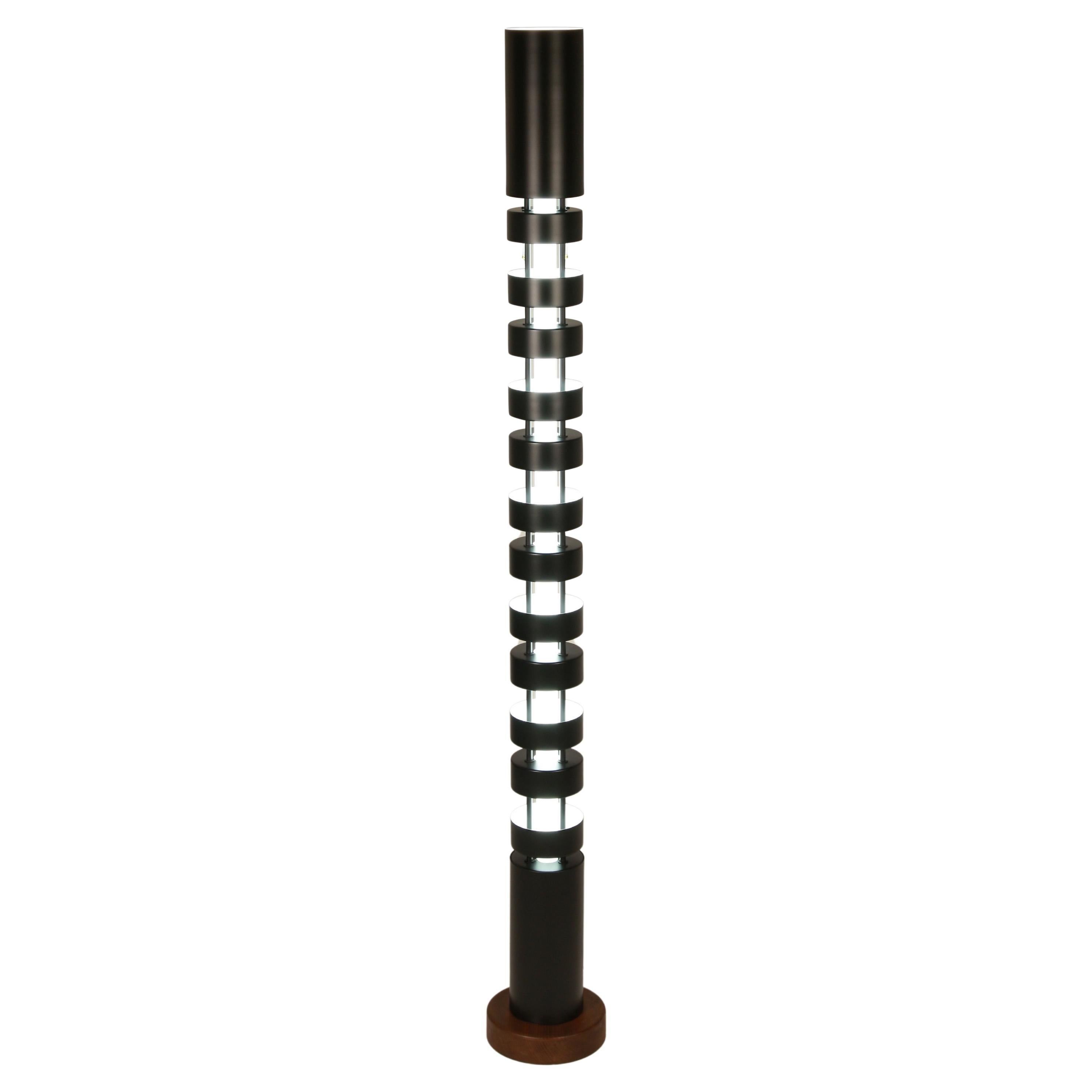 Column Lamp Large Totem by Serge Mouille For Sale