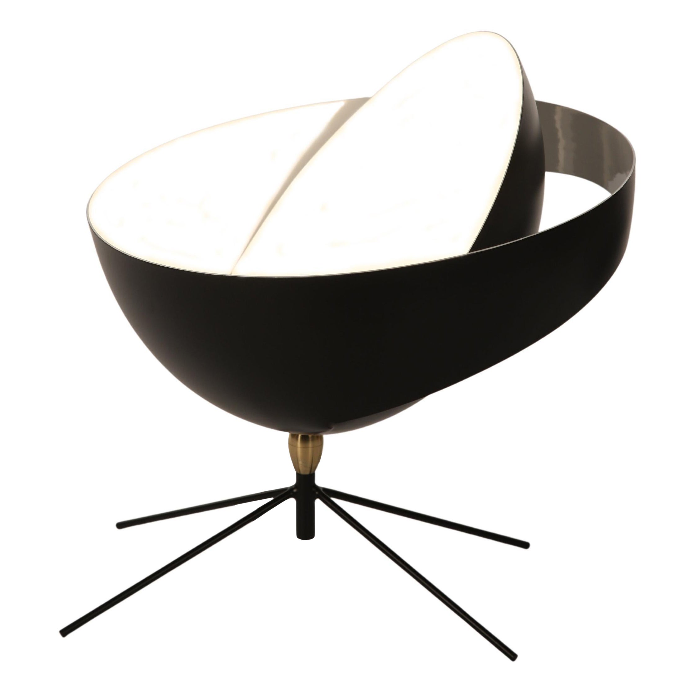 Saturn Table Lamp by Serge Mouille For Sale