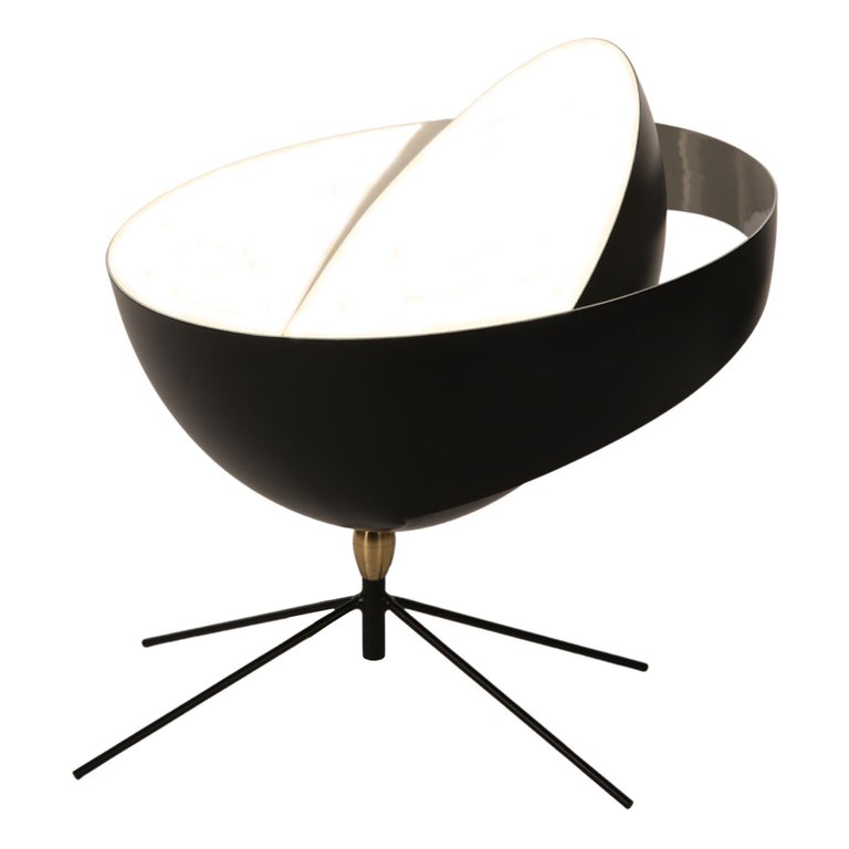 Saturn Table Lamp by Serge Mouille For Sale at 1stDibs