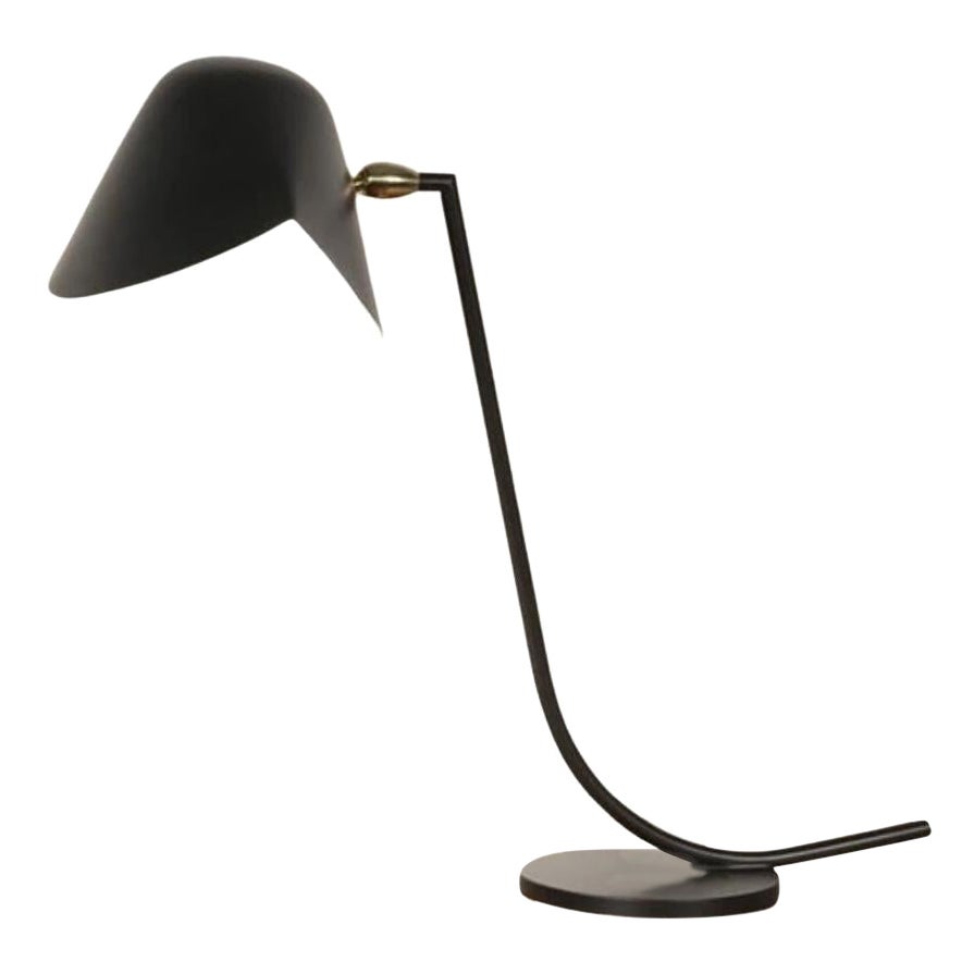 Antony Desk Lamp by Serge Mouille For Sale