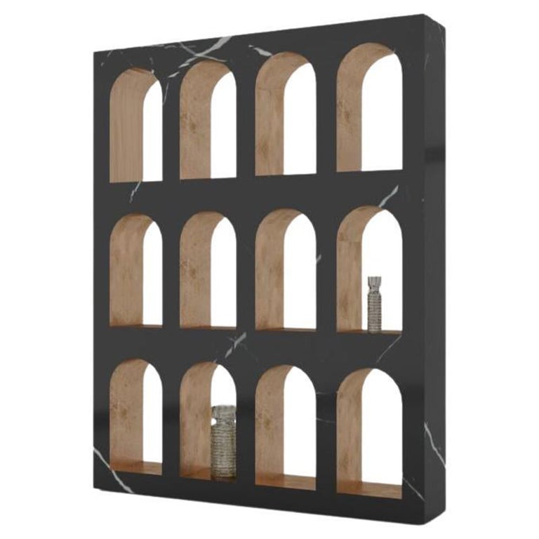 Portici Bookcase, Marquinia by Sissy Daniele For Sale