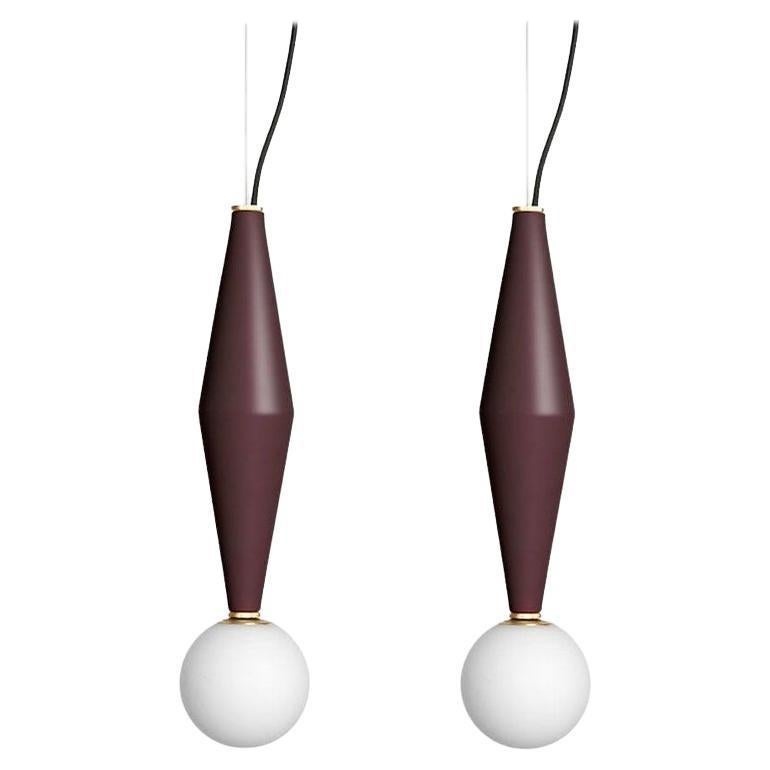 Pair of Gamma B Lamps by Mason Editions For Sale