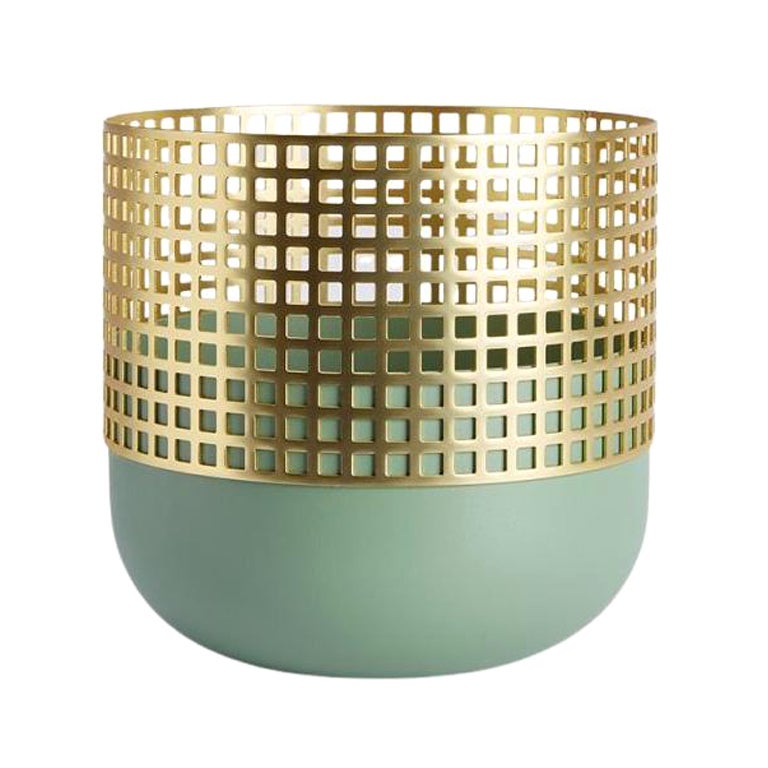 Green Medium Vase by Mason Editions For Sale