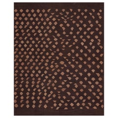 Contemporary Mansour Handwoven Wool Deco Rug