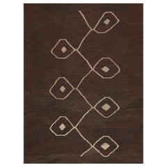 Contemporary Handwoven Flat Weave Rug