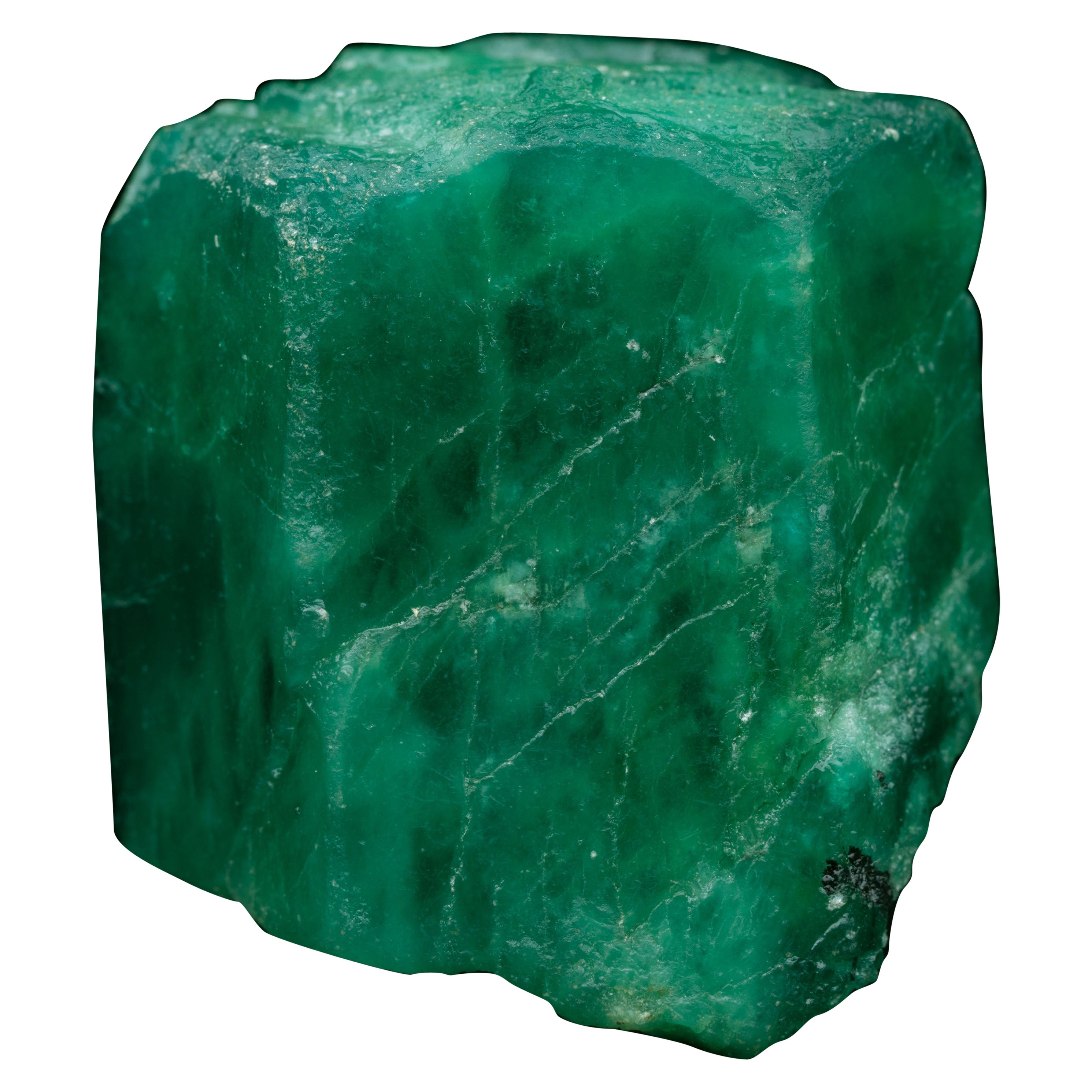 Emerald Single Crystal Cast from Colombia // 56.72 Grams