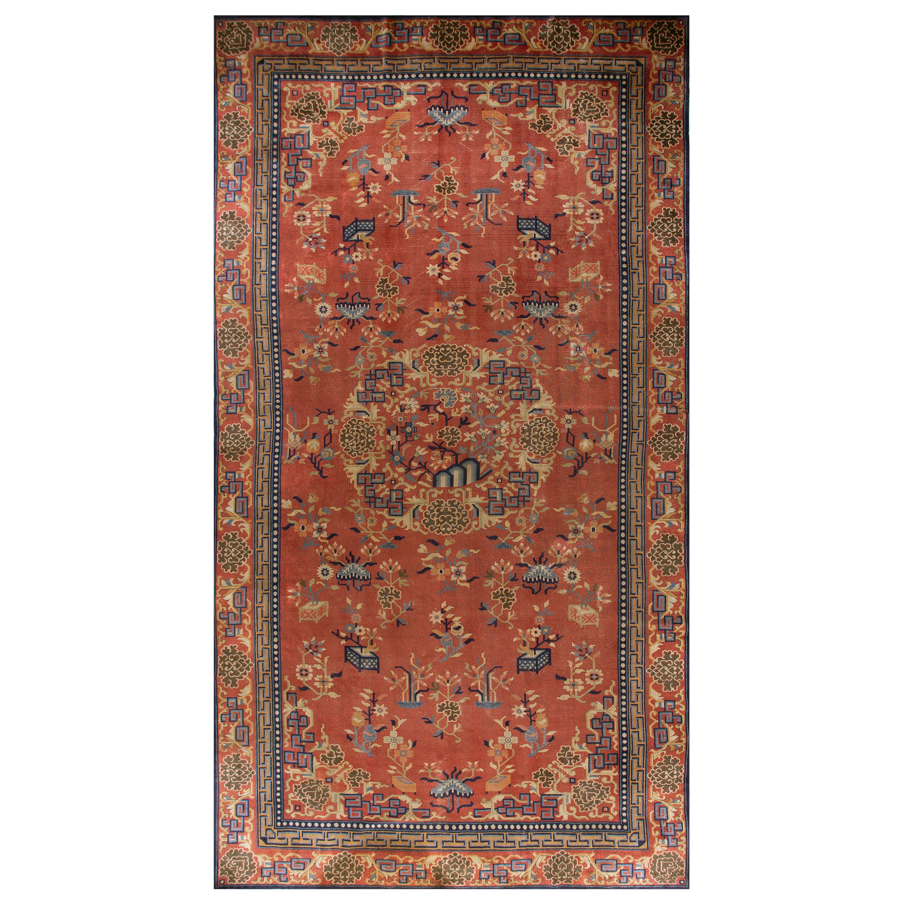 Early 20th Century Chinese Carpet ( 10'4"x 19'3" - 315 x 587 ) For Sale