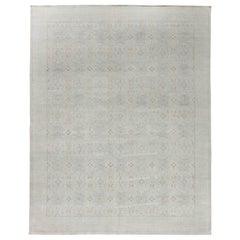 Traditional Oriental Inspired Samarkand Botanic Rug by Doris Leslie Blau