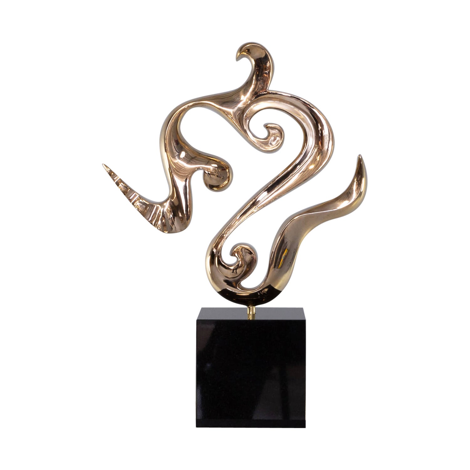 Jan Willem Krijger ‘Flow’ Bronze Sculpture For Sale
