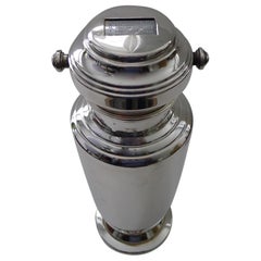 Silver-Plated Art Deco 'Mixit' Recipe Cocktail Shaker, C S Green