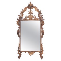 Antique Italian Giltwood and Carved Mirror, circa 1810