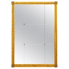 Vintage Empire Style Giltwood Mirror