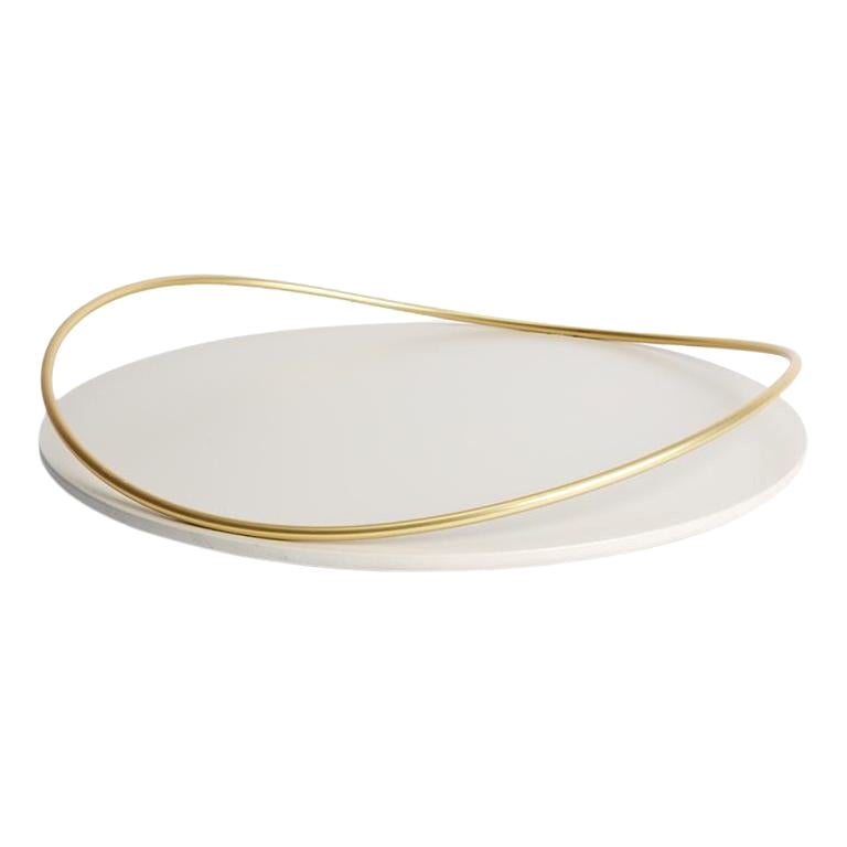 White Touché E Tray by Mason Editions For Sale