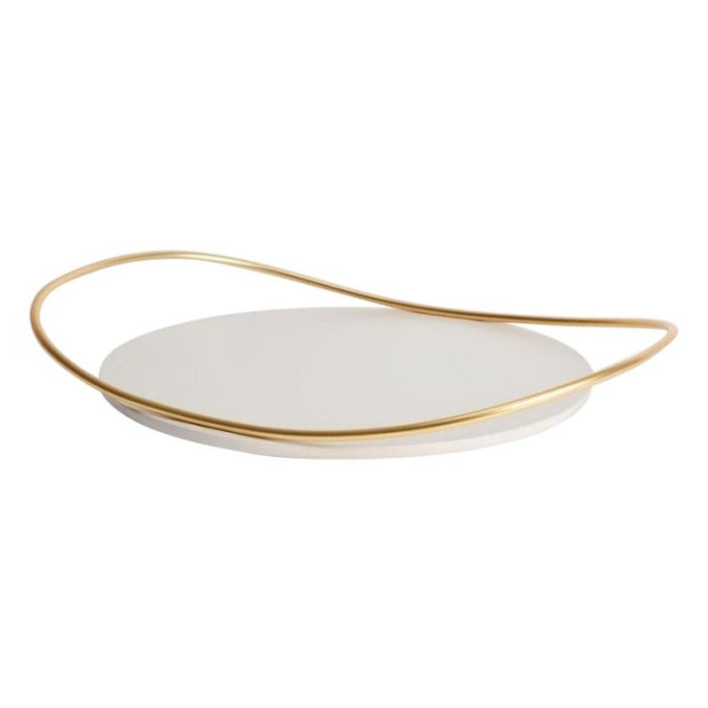 Taupe Touché B Tray by Mason Editions