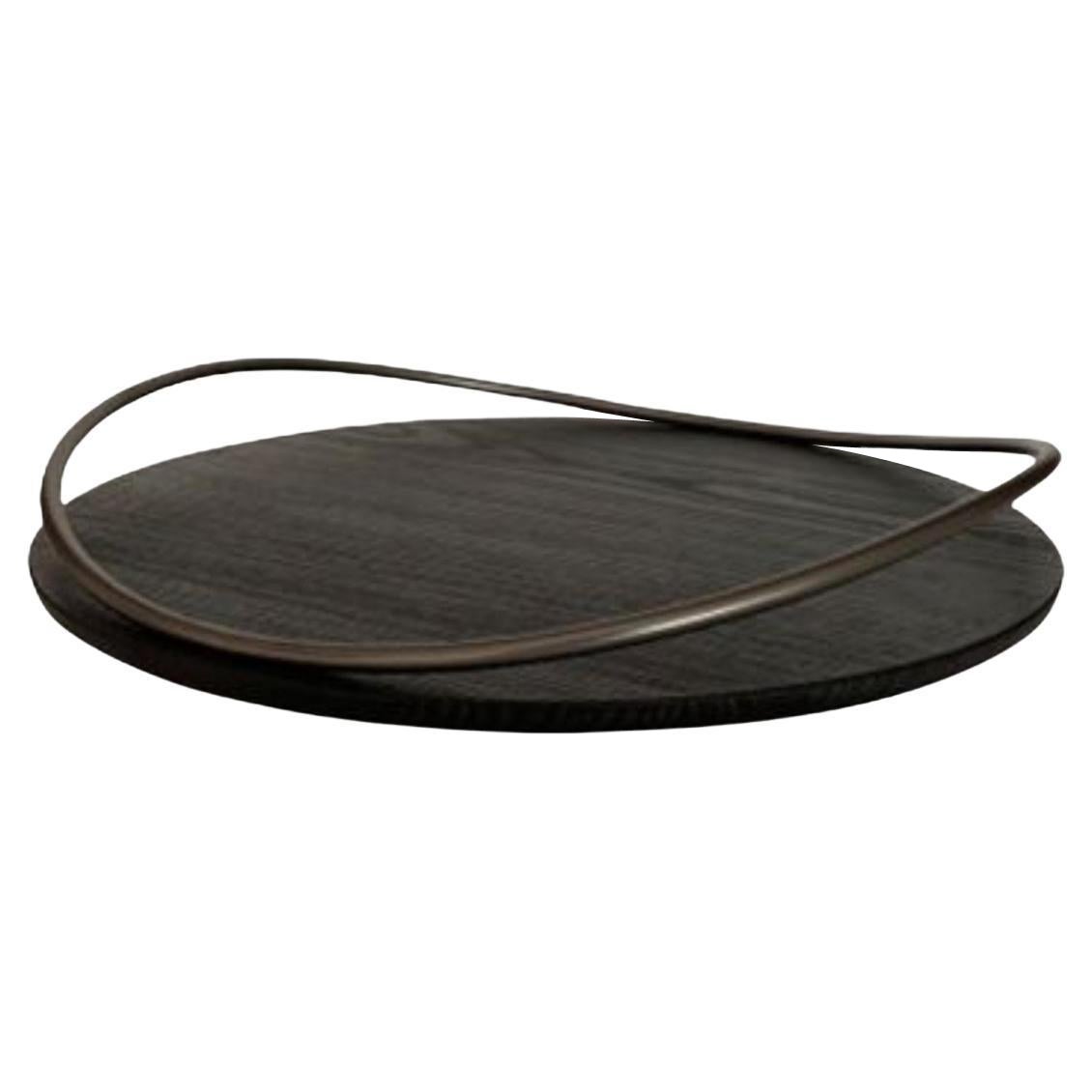 Asa pequeña de madera de fresno negro Touché Bois de Mason Editions