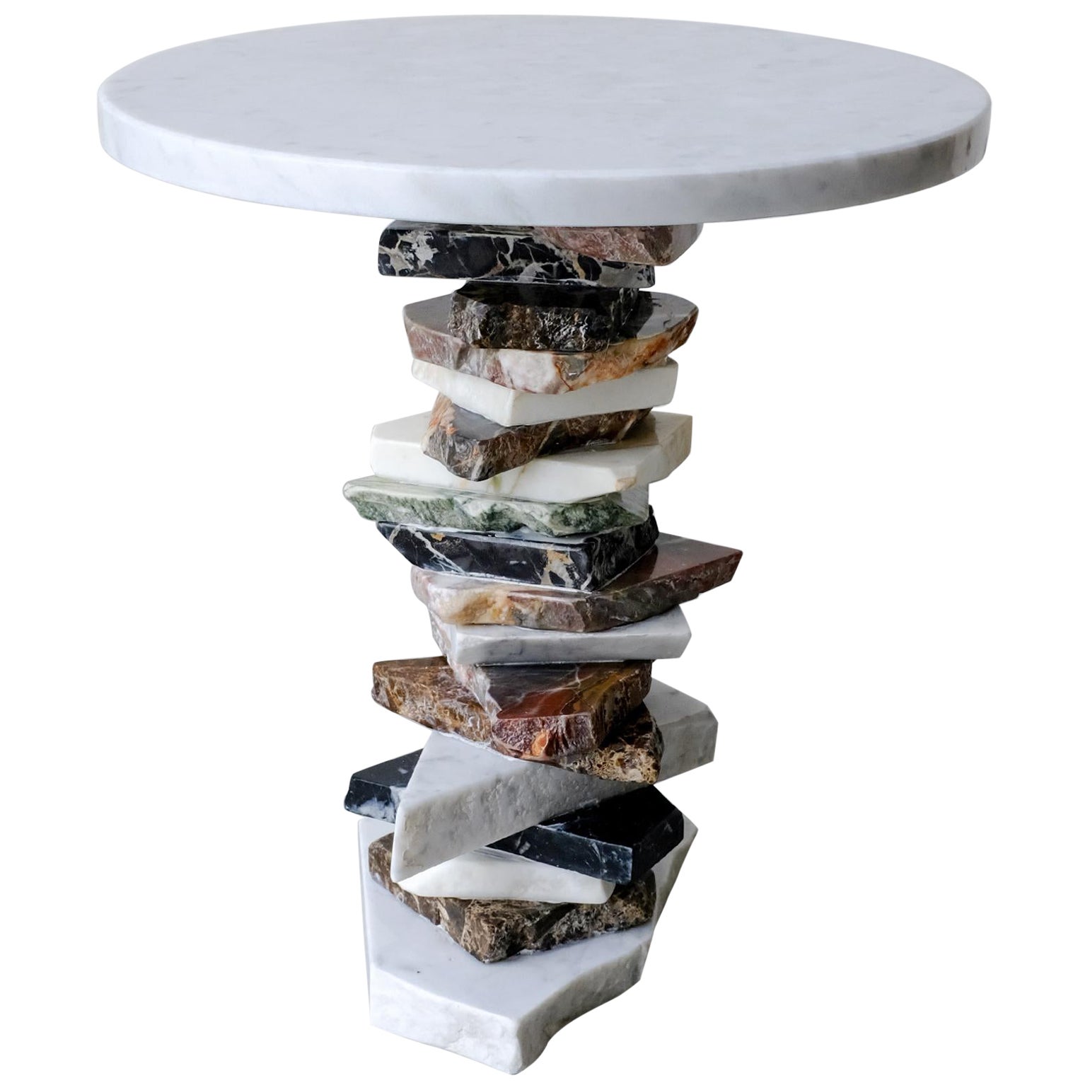 SST006 Small Table by Stone Stackers For Sale