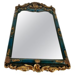 Luxurious Wall Mirror in a Wooden Carved Frame Vintage Wall Mirror