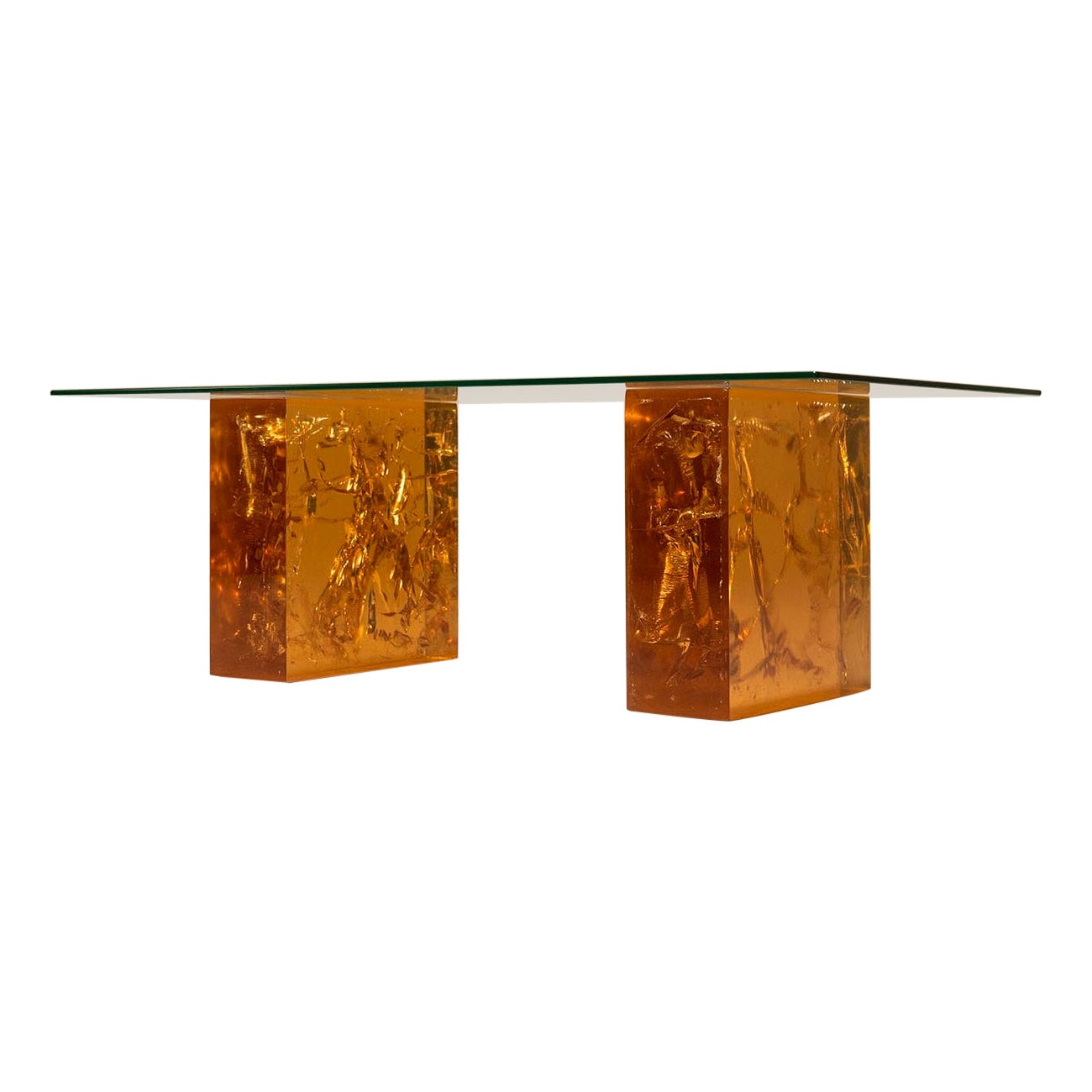 Coffee Table in the Manner of Marie-Claude De Fouquières, France, 1970s
