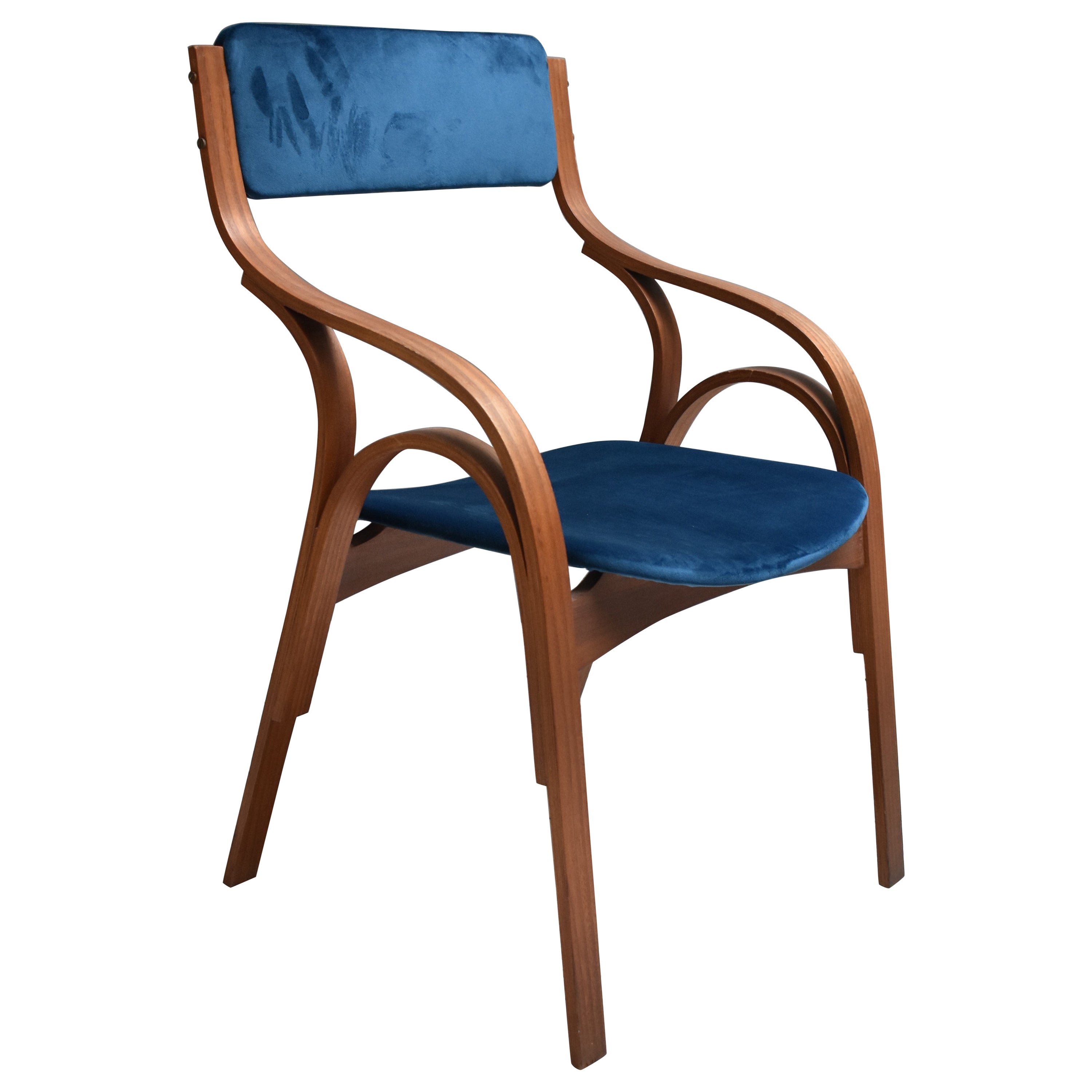 1960, Armchair design by Giotto Stoppino Lodovico Meneghetti Vittorio Gregotti For Sale