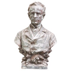 19th Century Italian Plaster Bust