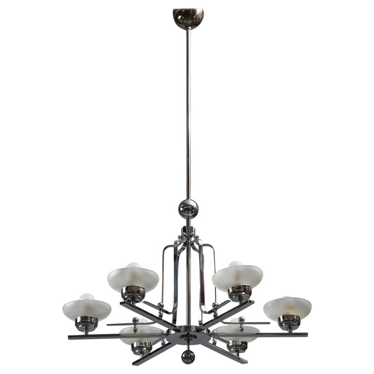 Lustre rare de style Paavo Tynell, début des années 1900 En vente sur ...