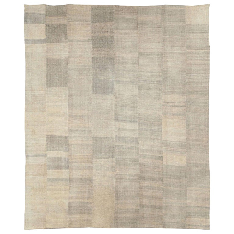 Galerie Shabab Collection Mid20th Century Turkish Flatweave Large Room