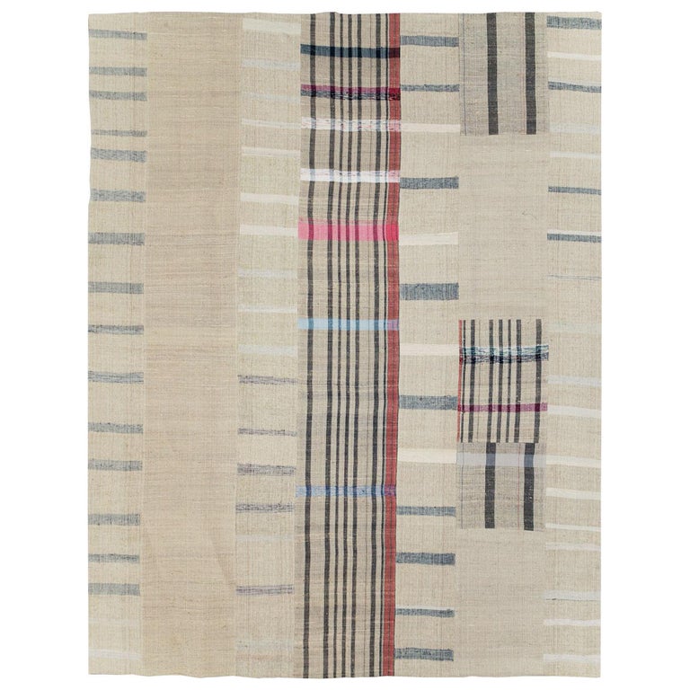 Galerie Shabab Collection Mid20th Century Turkish Flatweave Kilim Room