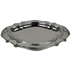 Antique Tiffany Victorian Sterling Silver Serving Tray