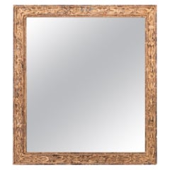 Silver Gilt Geometric Mirror
