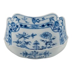 Meissen, Blue Onion Bowl in Porcelain, Approximate 1900