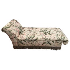 Darling Diminutive Upholstered Chaise Lounge with Storage Inside
