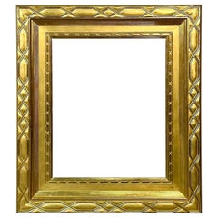 Custom Hollywood Regency Style Carved Giltwood Mirror / Painting Frame
