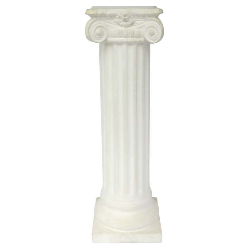 Neoclassical Plaster Roman Lion Pedestals, a Pair For Sale at 1stDibs