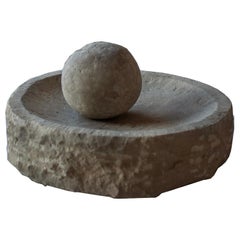 Primitive Bolivian Hand Carved Stone Grinder