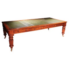 Large Antique Mahogany Conference Table