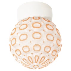 Scandinavian Flush Mount Ceiling Light, 1950s