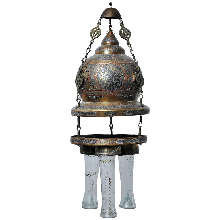 Antique Moroccan Oil Lantern at 1stDibs