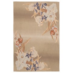 Colección Ararat Rugs Alfombra Kilim Moderna Tejida Plana Motivo Floral Alfombra Turca