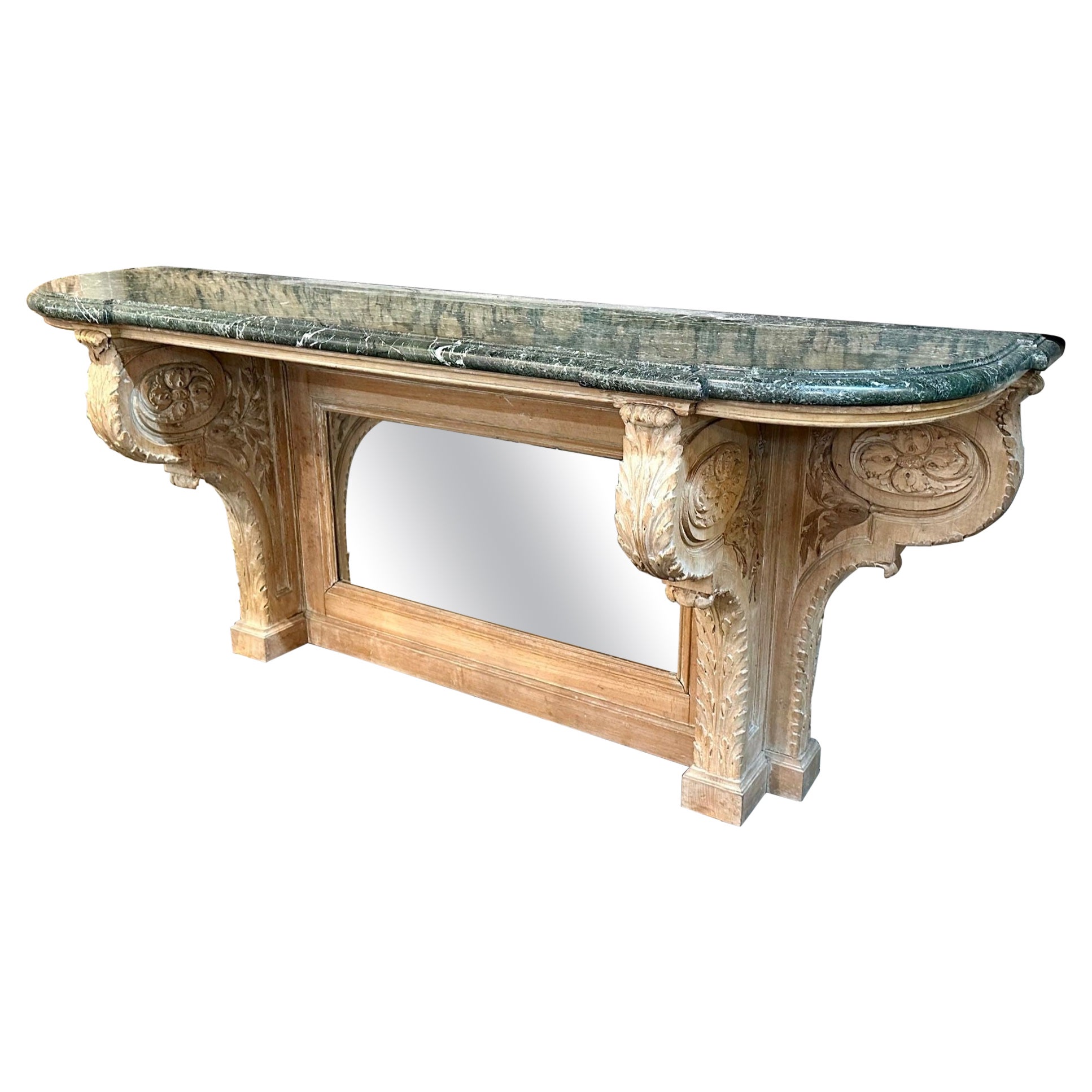 Vintage French Jansen Console For Sale