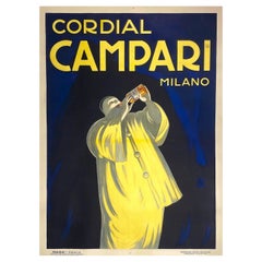1921 Campari, Cordial Campari Milano Original Vintage Poster