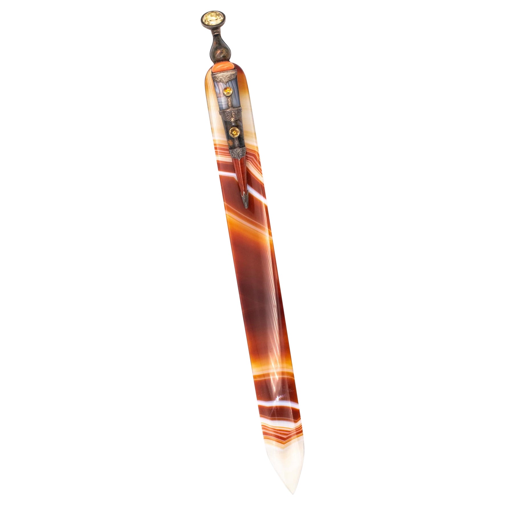 Agate Letter Opener Agate letter opener
