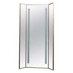 Freestanding Full Length Tri-Fold Dressing Mirror