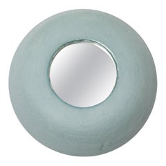 Ceramic Mirror by Mia Jensen, Signed, Unique Piece, circa 2023