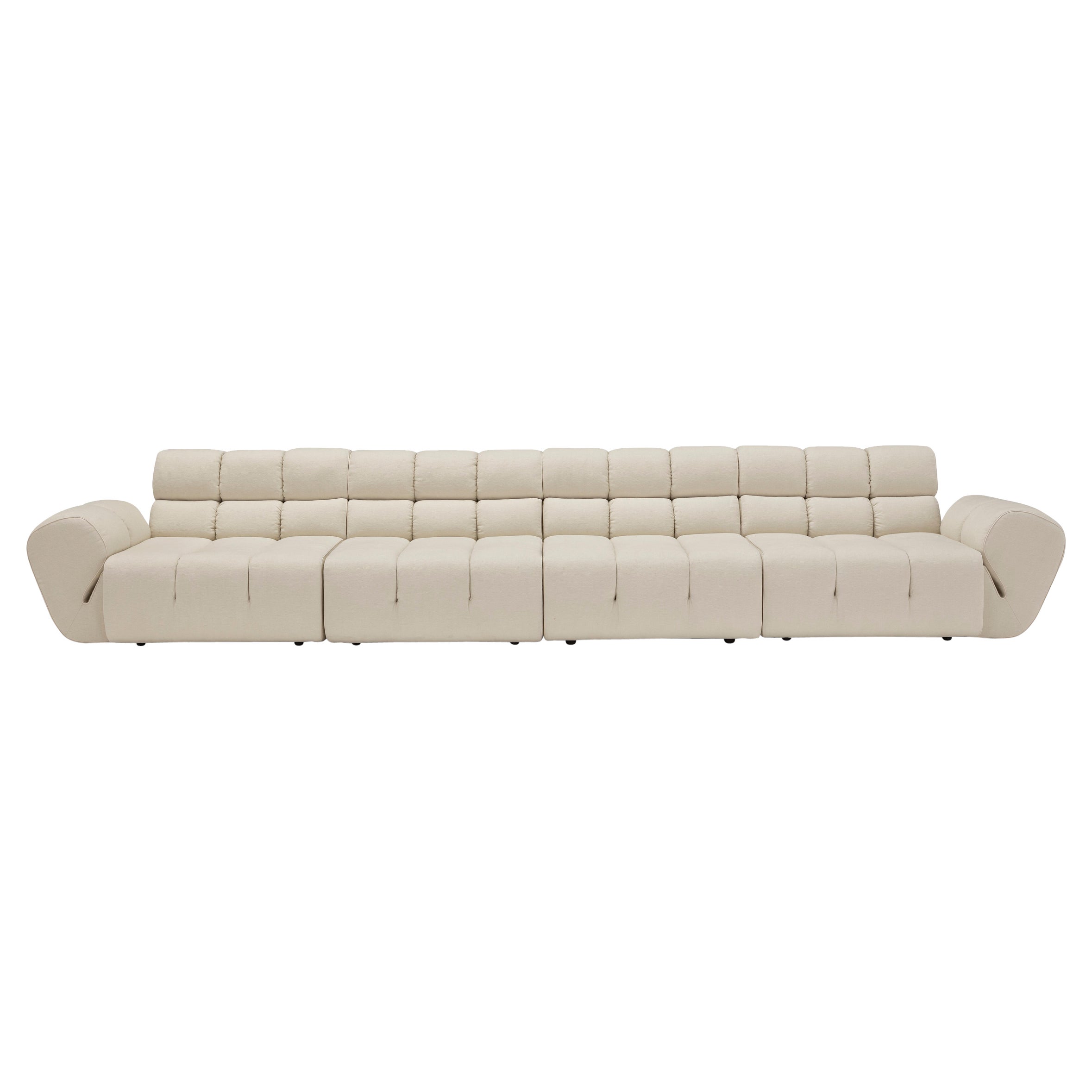 Contemporary White Sofa 'Palmo' by Amura Lab, Fibris 03