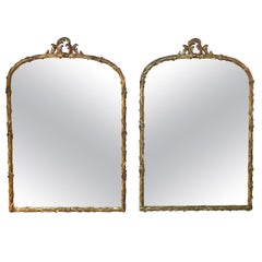 Pair Grosfeld House Palm Mirrors