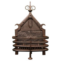 Panier de cheminée écossais Arts & Crafts de Robert Lorimer par J Bennet