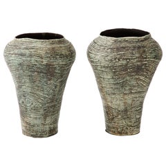French Midcentury Ceramic Vessels