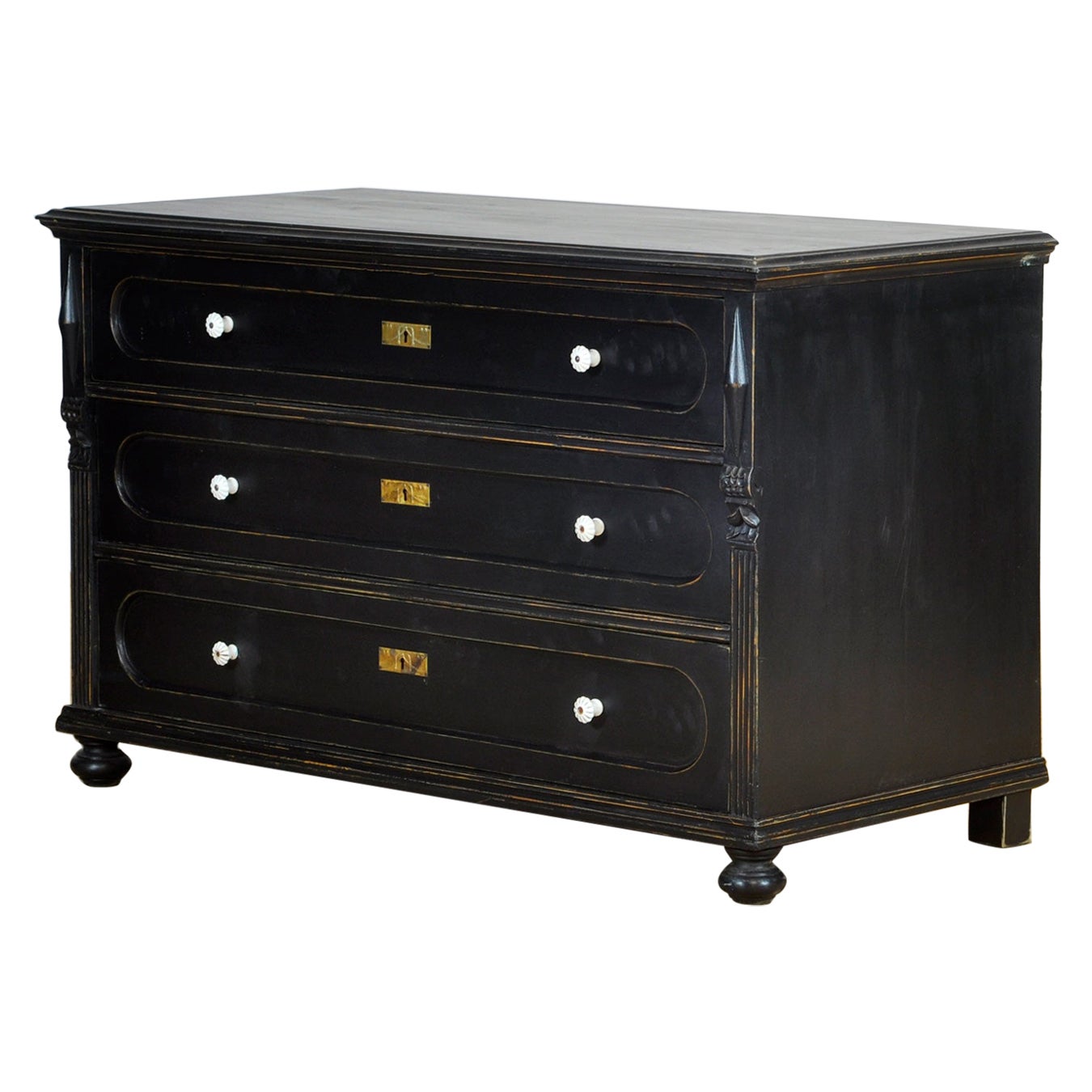 Pine and Oak Chest of Drawers, circa 1920