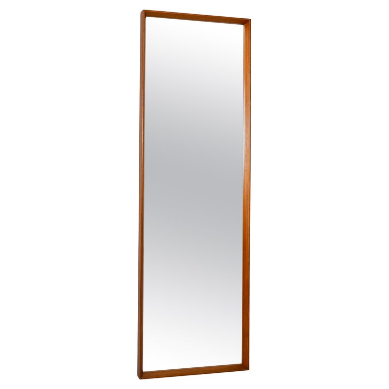 Vintage 1960s Teak Mirror For Sale at 1stDibs